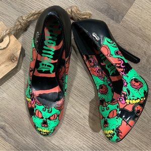 Demonia Heels - Zombie Style Size 8